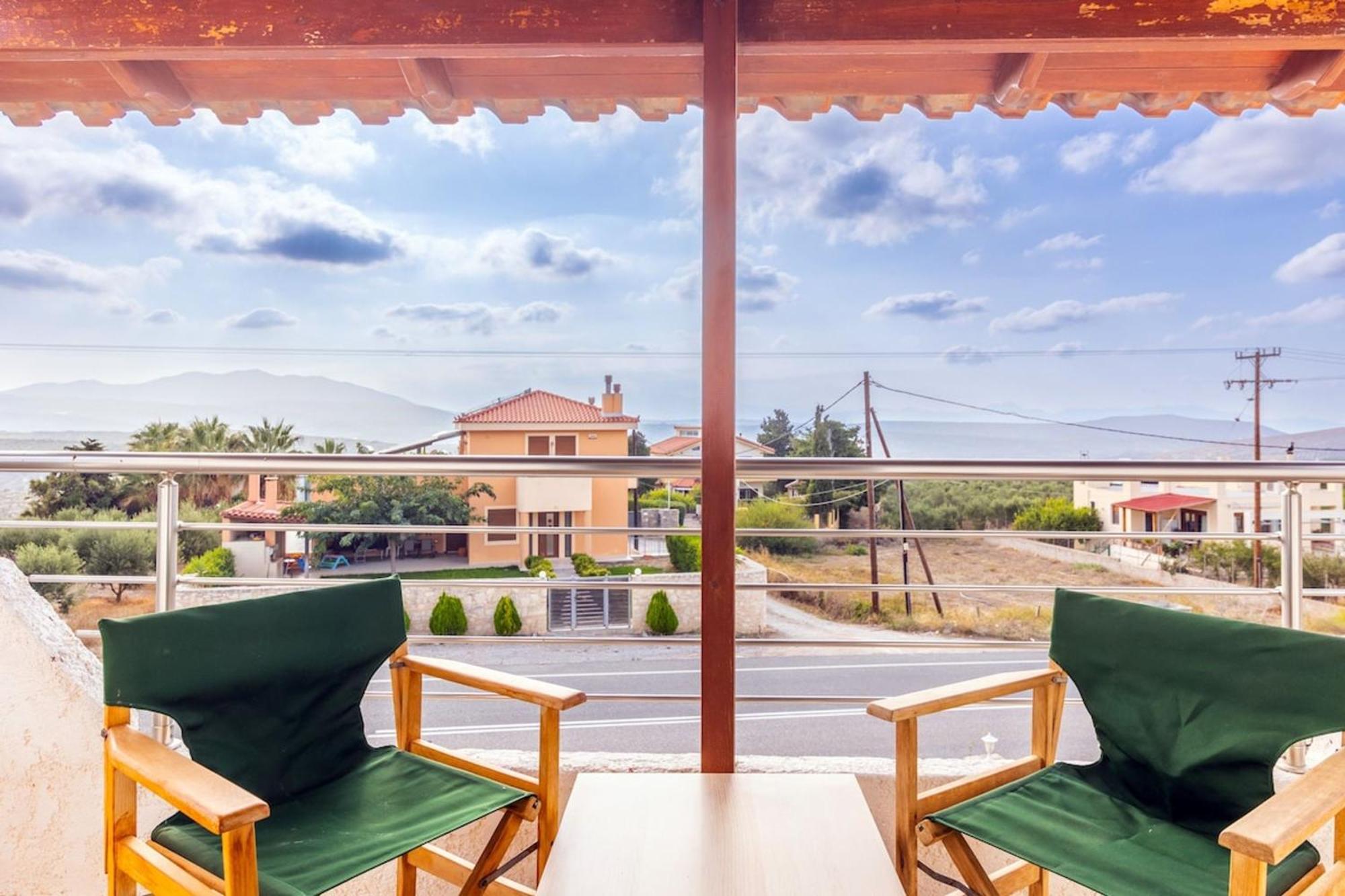 Amazing Villa Chrysanthi With Private Pool In Heraklion Epano Vathia 외부 사진